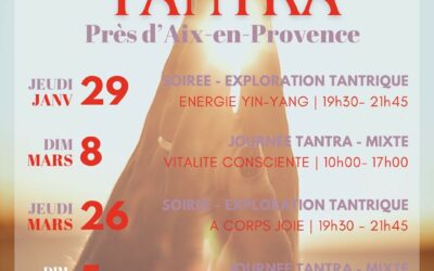 Ateliers et soirées Tantra