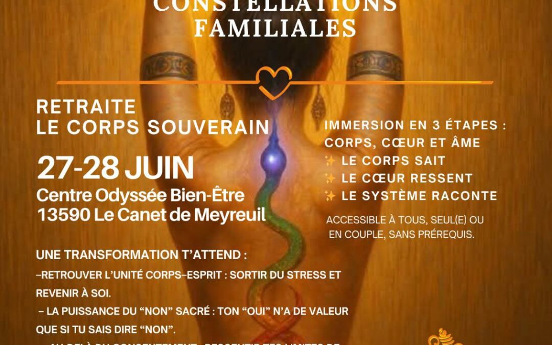 Cet été le centre Odyssée accueille un cycle de stage de Constellations et Tantra